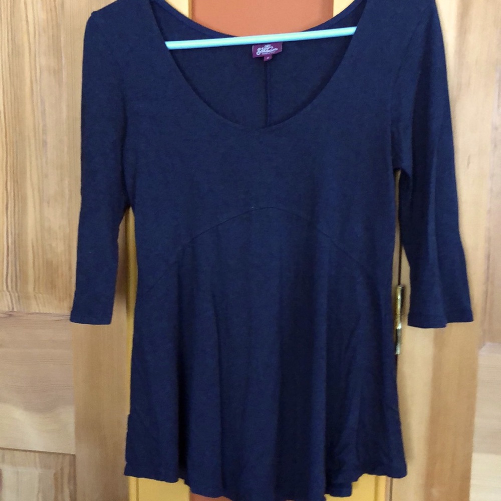Navy Blue Salaam 3/4 shirt